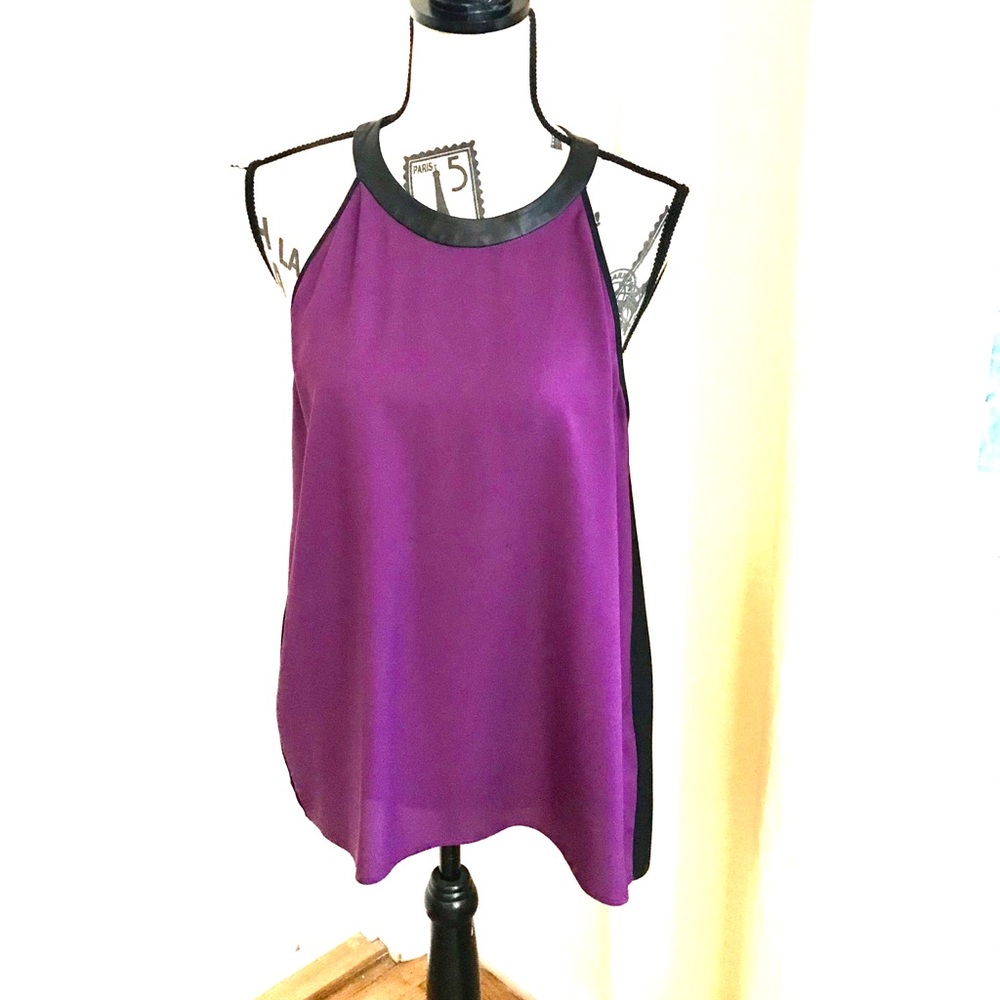 Kenneth Cole sleeveless Two Tone Ji-Low Top